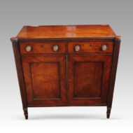 William IV mahogany chiffonier front