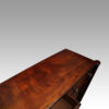 William IV mahogany chiffonier top angle
