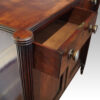 William IV mahogany chiffonier turret corner