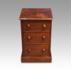 Pair of Victorian mahogany bedside chests single