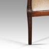 Set of 6 Regency dining chairs front leg