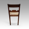 Set of 6 Regency dining chairs rear