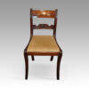 Set of 6 Regency dining chairs side chair
