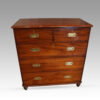Victorian 2-part military chest