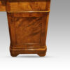 Victorian burr walnut pedestal desk 9