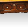 Antique oak long dresser base centre drawer