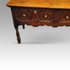 Antique oak long dresser base end drawer