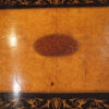 Victorian ebonised card table oval