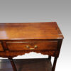 Antique oak turned leg dresser base old scars
