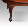 Edwardian mahogany extending dining table leg