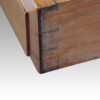 Edwardian walnut Maple & co pedestal desk dovetails
