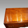 Georgian golden oak dresser cross banding