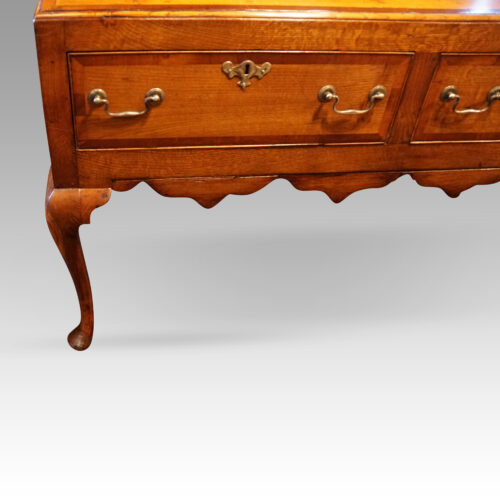 Georgian golden oak dresser handles