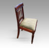 Set of 10 Regency dining chairs side