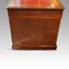 Victorian mahogany pedestal desk end