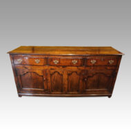 Antique oak cupboard dresser base