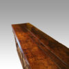 Antique oak cupboard dresser base long top