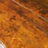Antique oak cupboard dresser base top detail