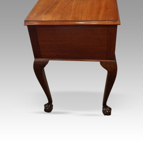 Edwardian mahogany dressing table end