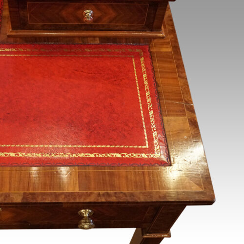 Edwardian walnut bon heur du jour corner