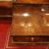 Edwardian walnut bon heur du jour lid