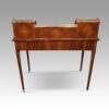 Edwardian walnut bon heur du jour rear