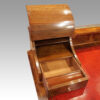 Edwardian walnut bon heur du jour stationery box interior