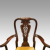 George I style 8 dining chairs armchair back
