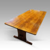 Large oak refectory table