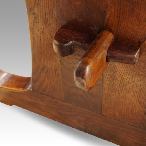 Large oak refectory table top