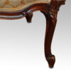 Pair of Edwardian walnut small sofas,8
