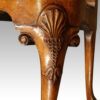 Pair of George I walnut side chairs carved knee