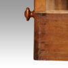 Pair of Victorian walnut bedside chests dovetails