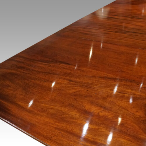 Regency style mahogany dining table timber