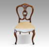 Set of 8 Victorian dining chairs front