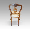 Set of 8 Victorian dining chairs rear view