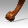 Victorian shaped walnut loo table leg