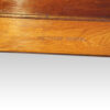 Victorian shaped walnut loo table makers stamp 2