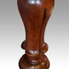William IV mahogany extending dining table waisted leg