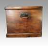 Antique Elm blanket box end handle