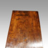 Antique Elm blanket box top end