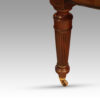 Edwardian circular extending dining table leg
