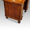 George I walnut kneehole side