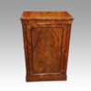 George III mahogany side cabinet front
