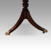 George V 12 seat mahogany dining table base