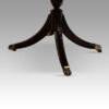 George V 12 seat mahogany dining table centre pedestal
