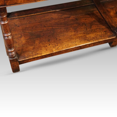 Georgian oak dresser base base board