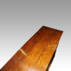 Georgian oak dresser base top view