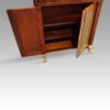 Regency rosewood cabinet interior