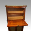 Regency rosewood cabinet interior top